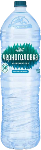 Вода Черноголовка 1.5 литра негазированная (ПЭТ)