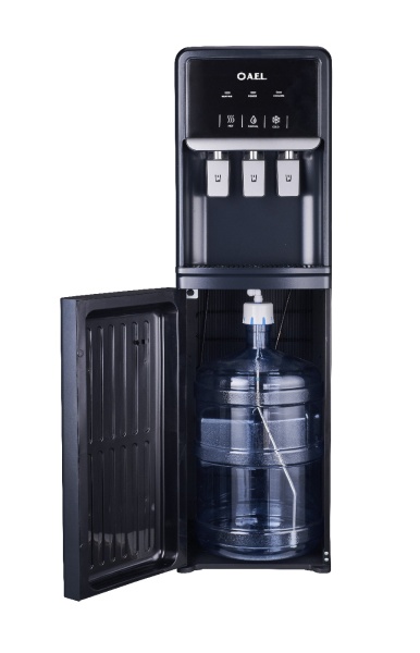 Кулер напольный AEL LD-AEL-815a (черный-серебряный)