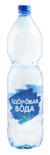 Вода питьевая Здоровая Вода 1.5 литра (ПЭТ)