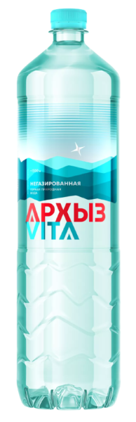 Вода Архыз 1.5 литра негазированная (ПЭТ)