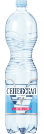 Вода Сенежская 1.5 литра газированная (ПЭТ)