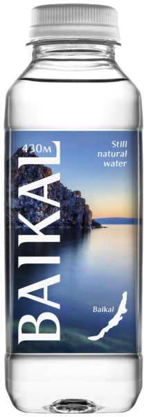 Вода Baikal (Байкал) 430м 0.45 литра негазированная (ПЭТ)
