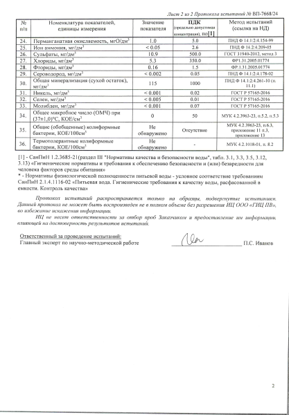 Вода Адыл Тау 1.45 литра негазированная (ПЭТ)
