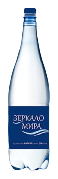 Вода Зеркало Мира 1.3 литра негазированная (стекло)