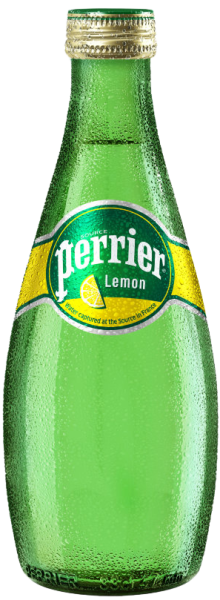 Вода Perrier (Перье) 0.33 литра газированная (стекло)