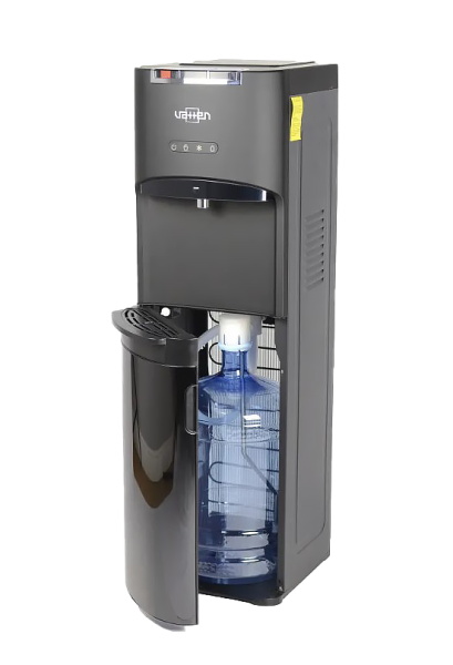 Кулер напольный Vatten L04NK (Ваттен) компрессорный, черный, нижняя загрузка