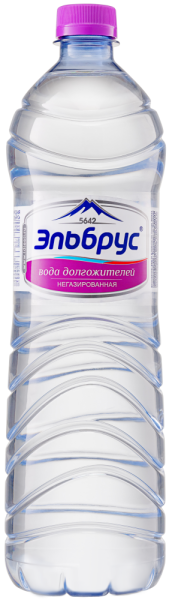 Вода Эльбрус 1.5 литра негазированная (ПЭТ)