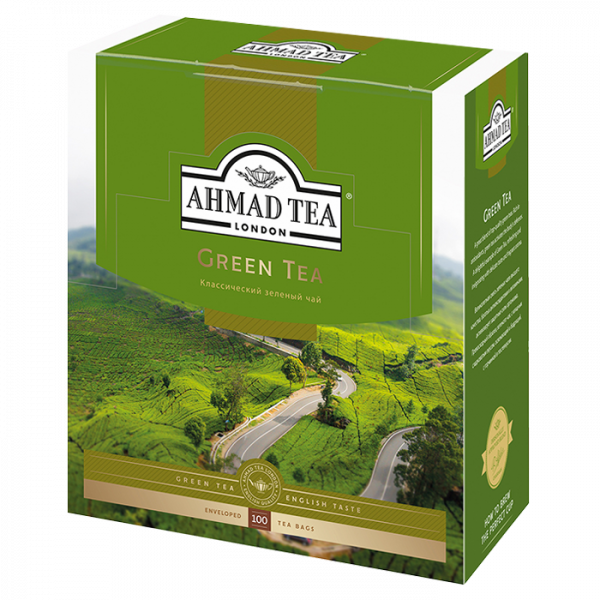 Чай Ahmad Green Tea 100 п