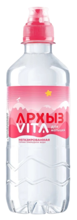 Вода Архыз Vita для малышей 0.33 литра негазированная (ПЭТ)