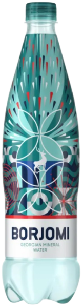 Вода Borjomi (Боржоми) 0.75 литра газированная (ПЭТ)