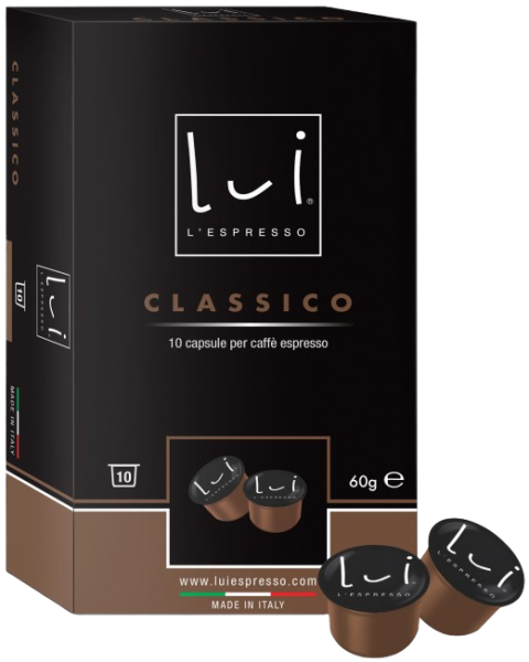 Кофе в капсулах Lui L'espresso Classico 60 г