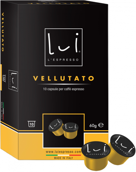 Кофе в капсулах Lui L'espresso Vellutato 60 г