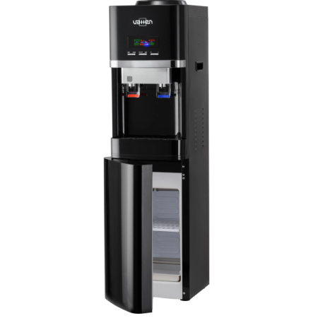 Кулер напольный Vatten V70NKBT (Ваттен) компрессорный, черный, с холодильником