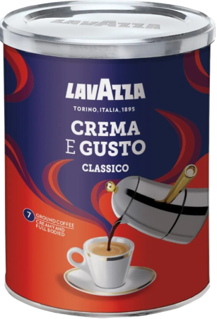 Кофе молотый Lavazza Crema e Gusto 250 г